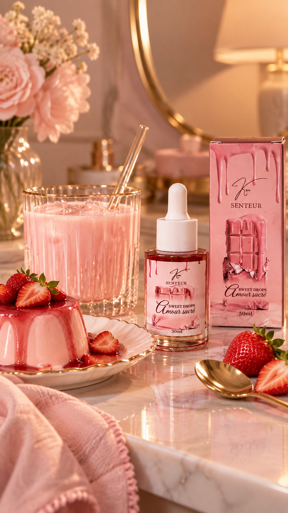 Sweet drops Amour sucré 🍓🍮